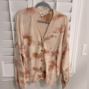 Ascot & Hart tie dye cardigan NWT